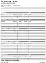 Workout Routine Excel Template Pictures
