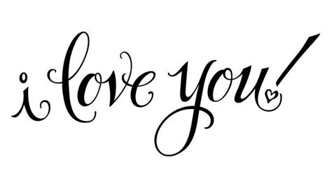 9 I Love You In Calligraphy Script Font Images Fancy Calligraphy Word