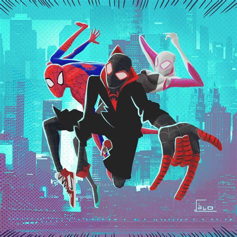 Spiderman Into The Spider Verse Gwen Stacy Superheroes Animated