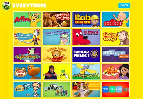 Recommended Preschool Shows Kids Tv Shows Kids Tv Pbs Kids