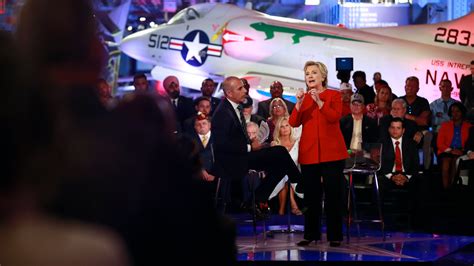 Hillary Clinton And Donald Trump Spar Over Us Foreign Policy In The