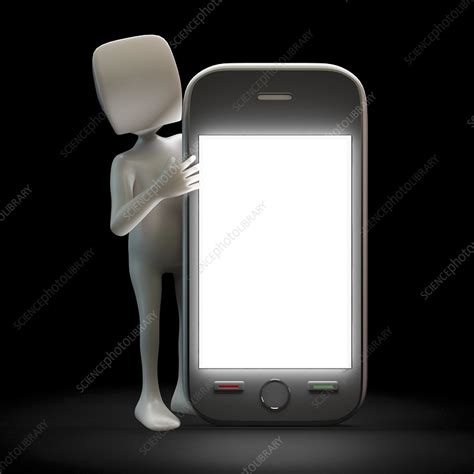 Smartphone Artwork Stock Image F0063885 Science Photo Library