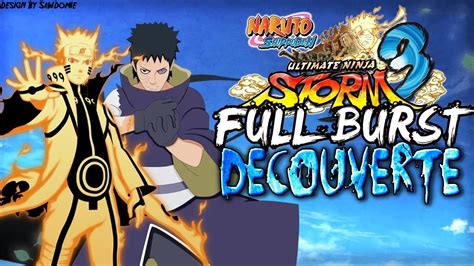 Découverte Naruto Ultimate Ninja Storm 3 Full Burst Youtube