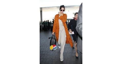 Kendall Jenner Celebrities Wearing Sweatpants At The Airport
