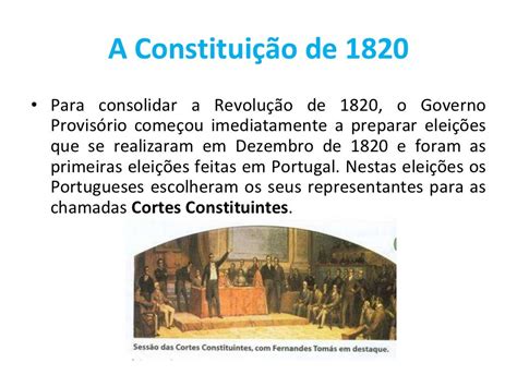 A Revolução Liberal De 1820