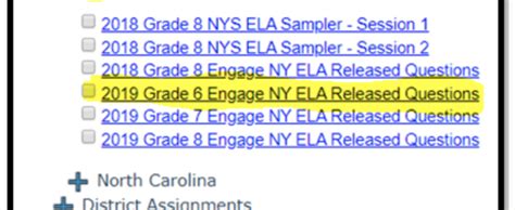 Nys 2019 Grade 6 Engage Ny Ela Released Questions Castle Software Inc