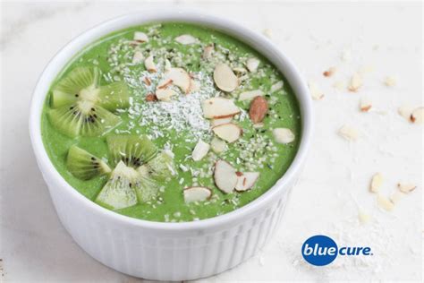 Green Apple And Ginger Smoothie Bowl Blue Cure Foundation