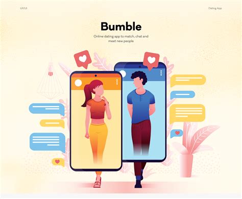 Bumble Dating App UX UI Concept Project Behance