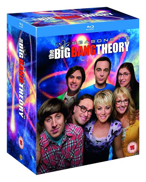 The Big Bang Theory Season 1 8 Blu Ray Uk Dvd And Blu Ray