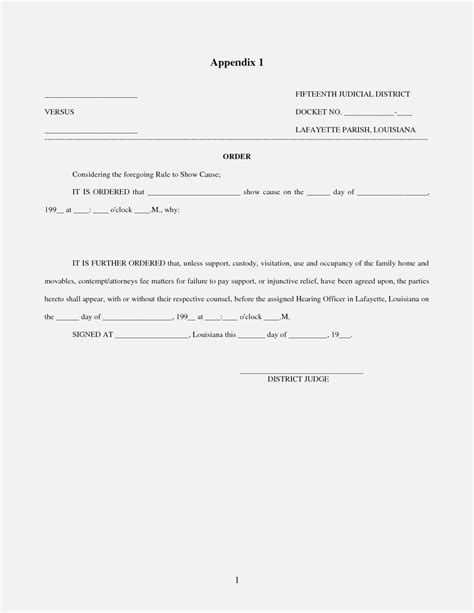 The uslf divorce packages contain specific information, detailed instructions, step by step guide and access to all forms you need to file for divorce in louisiana. Free Printable Divorce Papers For Louisiana | Free Printable