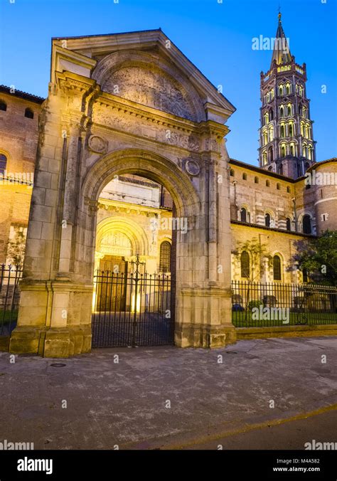 Basilica Of St Sernin Toulouse France Stock Photo Alamy