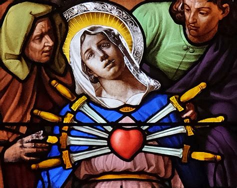 The Seven Sorrows Of Mary Monthly Devotion For September