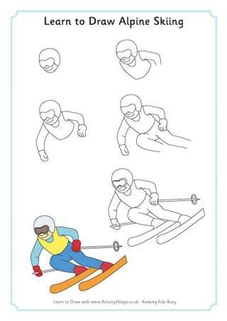 Nbc olympics and the united states olympic committee want to show you the first steps to making your. Free Learn to Draw Winter Olympics Printables from ...
