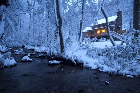 Gorgeous Blue Ridge Cabins In The Snow Blue Ridge Mountain Life