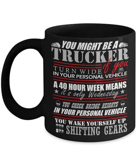Truck Driver T Idea Great Coffee Mug For Truckers You Etsy