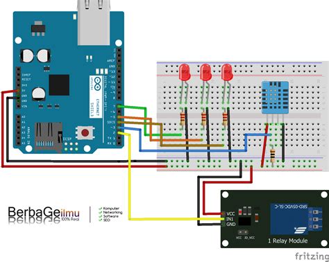 Simulasi Rangkaian Sensor Suhu Lm35 Dan Arduino Uno Dengan Penampil Lcd