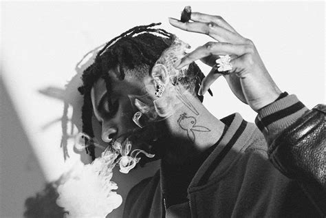 Ultimate Mart Playboi Carti Black And White 12 X 18 Inch Poster