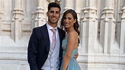 Sandra Garal, novia de Asensio, causó sensación en la boda de Ramos