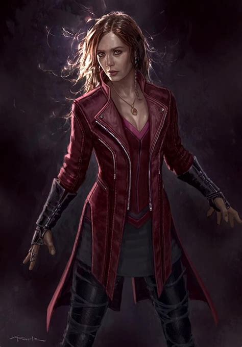 Alternate Scarlet Witch Design For Avengers Age Of Ultron Revealed