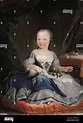 Portrait of Princess Maria Felicita of Savoy (1730–1801). 1732 ...