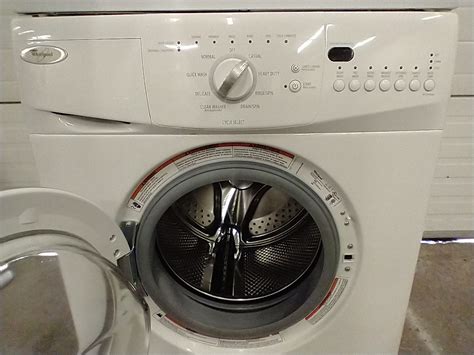Set Whirlpool Apartment Size Washer Wfc7500vw2 And Dryer Ywed7500vw