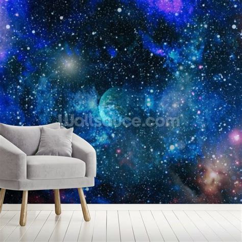 Dreamy Space Wall Mural Wallsauce Us