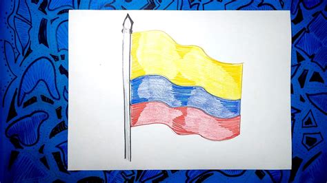 Aprende A Dibujar La Bandera Oficial De Colombia Con Colores Otosection