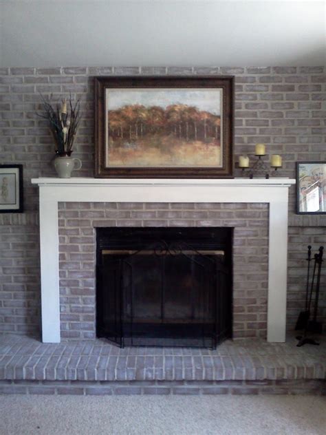 Some Options Of Contemporary Brick Fireplace Makeover Fireplace