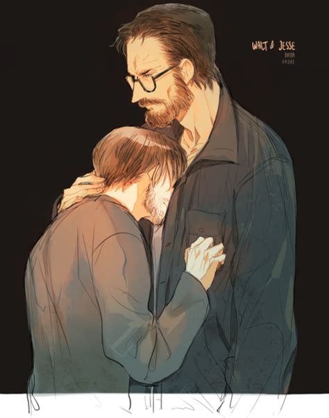 Walt And Jesse I Dont Know The Artist Of This Fanart But I Love Herhim
