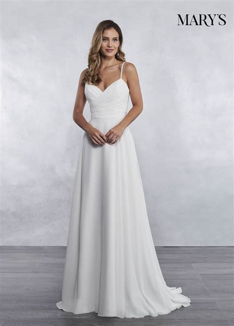 Bridal Wedding Dresses Style Mb1034 In Ivory Or White Color