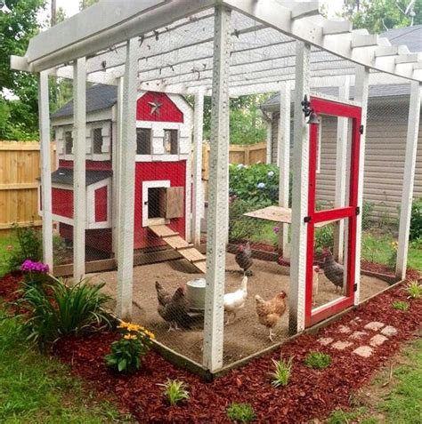 40 Special Chicken Run Ideas For Your Garden Decoration