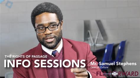 Info Sessions The Rights Of Passage Youtube