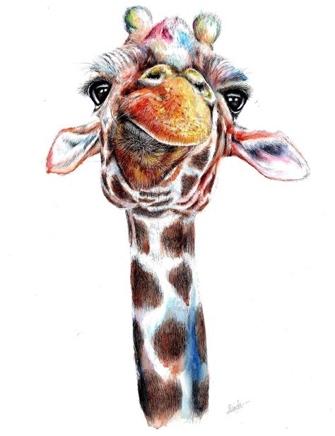 Patchwork Giraffe Art Giraffe Tattoos Giraffe Painting