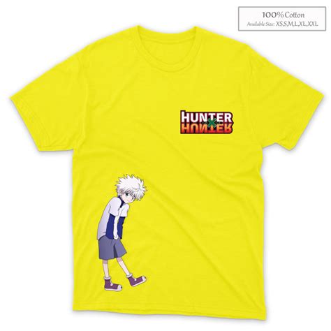 Hunter X Hunter Killua Zoldyck Shirt Hxh6 Lazada Ph