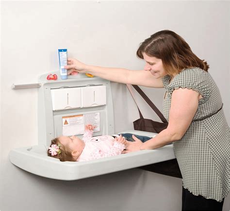 Wall Mounted Diaper Changing Table Photos Cantik
