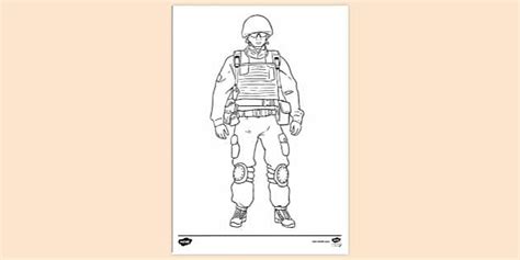 FREE! - Soldier Colouring | Colouring Sheets (teacher made)
