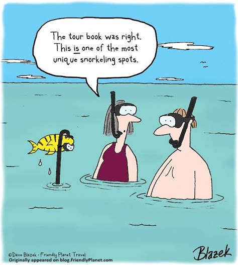 Snorkeling Friday Humor Travel Puns Funny