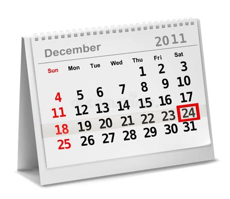 A Date Circled On A Calendar With Red Ink Stock Images Image 22216654