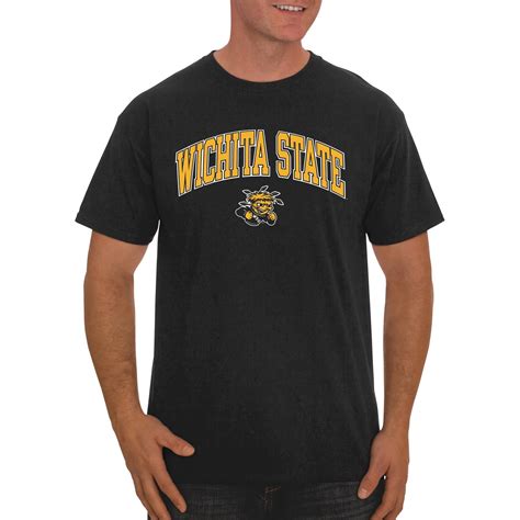 Ncaa Wichita State Shockers Mens Classic Cotton T Shirt