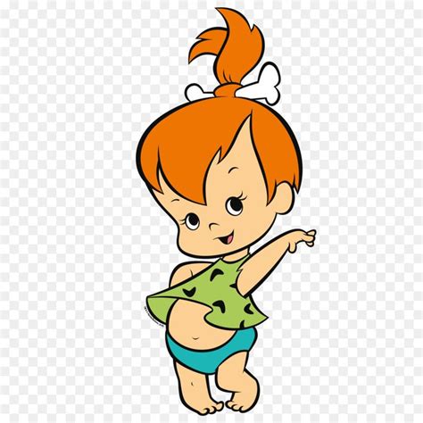 6 Meses Fred And Wilma Flintstone Pebbles Flintstone Boy Illustration