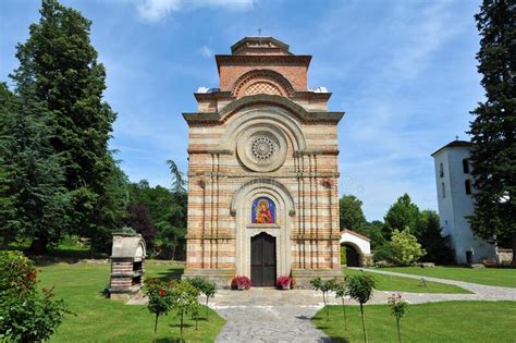 Serbian Medieval Orthodox Monastery Kalenic Editorial Photography