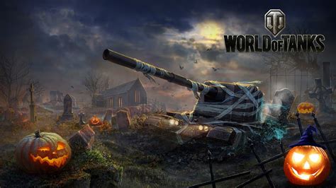 World Of Tanks Halloween Gameplay 1 Youtube