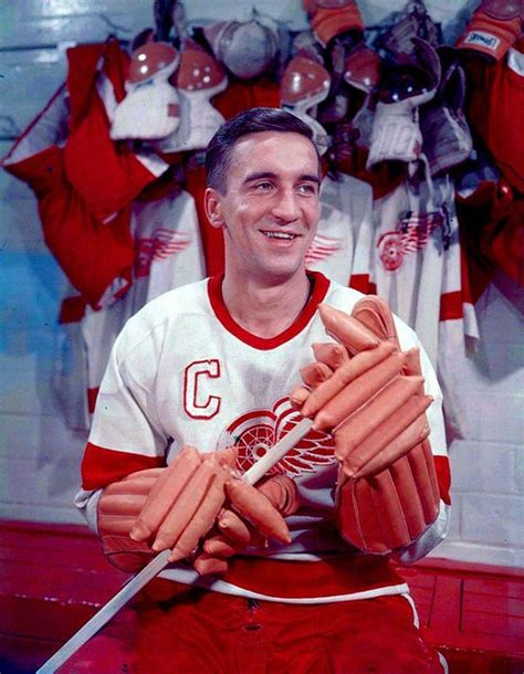 Ted Lindsay Red Wings Hockey Detroit Red Wings Detroit Hockey
