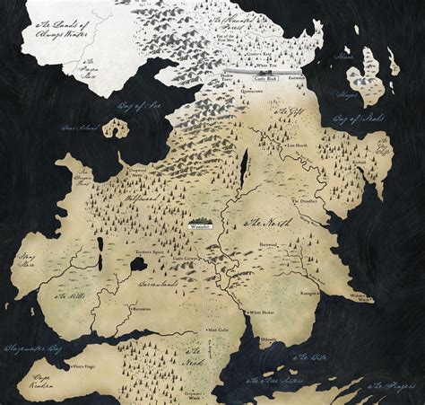 Map Of Westeros Umber Maps Of The World