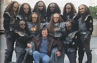 "Star Trek: Generations" director David Carson with several members of ...