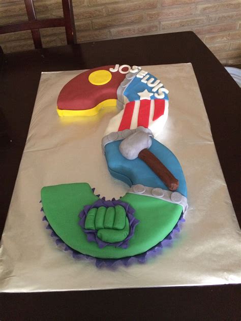 Avengers themed cake | Avengers themed cakes, Themed cakes, How to make cake