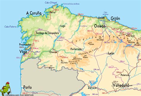 Geografía De Galicia Galizia