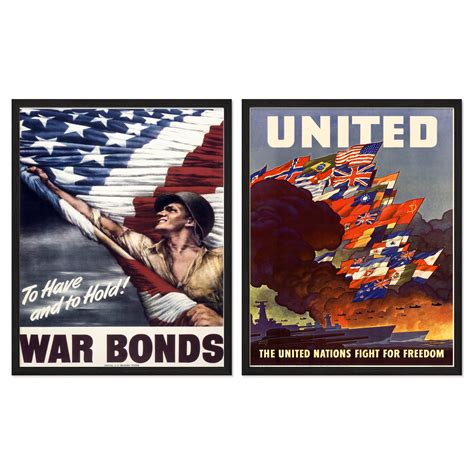 Buy War Bonds Ww2 Poster And Ww2 Memorabilia Pack Ww2 Us Propaganda