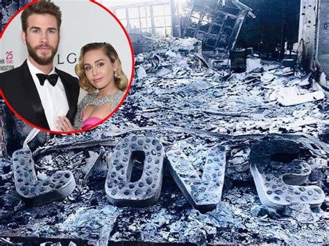 Miley Cyrus Shares Before And After Pics Of Her Burnt Home Miss