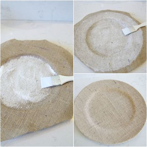 Holiday charger plates done with vinyl. DIY Coastal Burlap Chargers + Tablescape | Burlap crafts ...